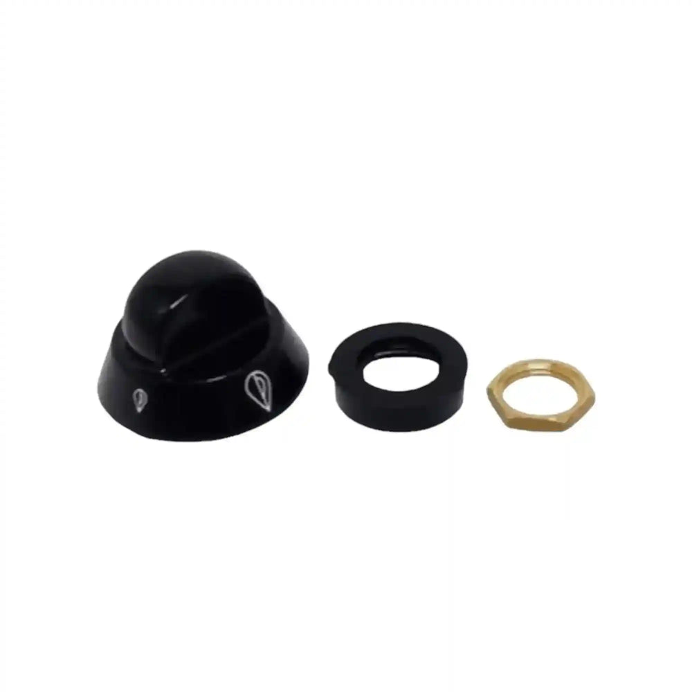 TURNING KNOB BLACK