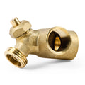 WH DRAIN VALVE BRASS W/ RECIRCULATION ELBOW BULK