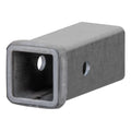 6 IN RECEIVER TUBE 2 IN X 2 IN RAW FINISH