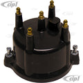 Distributor Cap - 4-Cyl. Billet Black