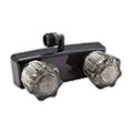 LAV 4IN SHOWER VALVE WITH VACCUMBREAKER BLACK