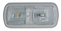 EUROSTYLE DBL DOME LIGHT LED SOFT WHT 3500K 430 LUMENS