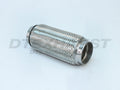 2.50IN X 8IN DOUBLE BRAIDED STAUNLESS STEEL FLEXIBLE PIPIES 2.50IN ID / OD