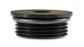-16AN LOW PROFILE PORT PLUG, BLACK