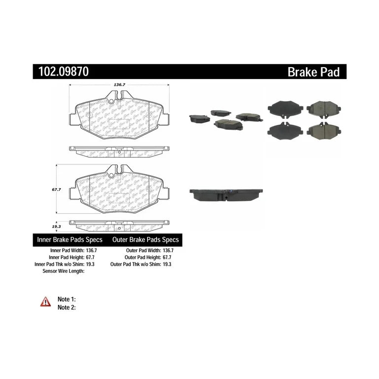 C-TEK Semi-Metallic Brake