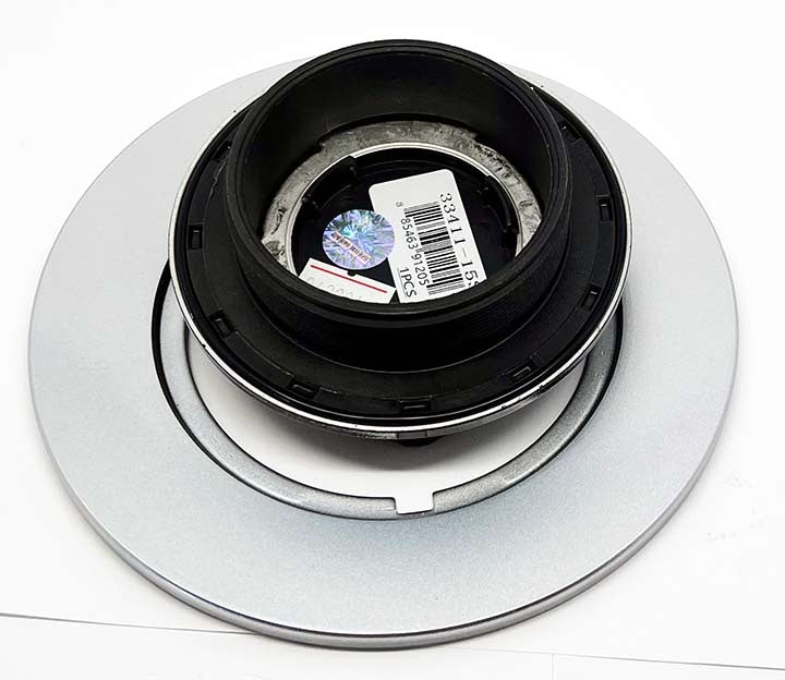 LAS-R CAP ASSEMBLY - GLOSS SILVER