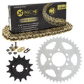 BikeMaster Kawasaki Rear Steel Sprocket 520 43T - Black
