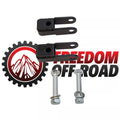 Front Shock Extenders 02-06 Escalade 02-06 Avalanche 1500 99-07 Silverado Sierra 1500 01-07 Suburban 1500 00-06 Tahoe 99-06 Yukon Yukon XL 1500 Freedom Off-Road