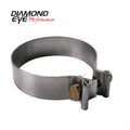 Exhaust Clamp 2.75 Inch Stainless Torca Band Clamp Diamond Eye