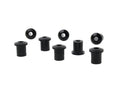 Spring - eye front and shackle bushing 8 Bushings Grease