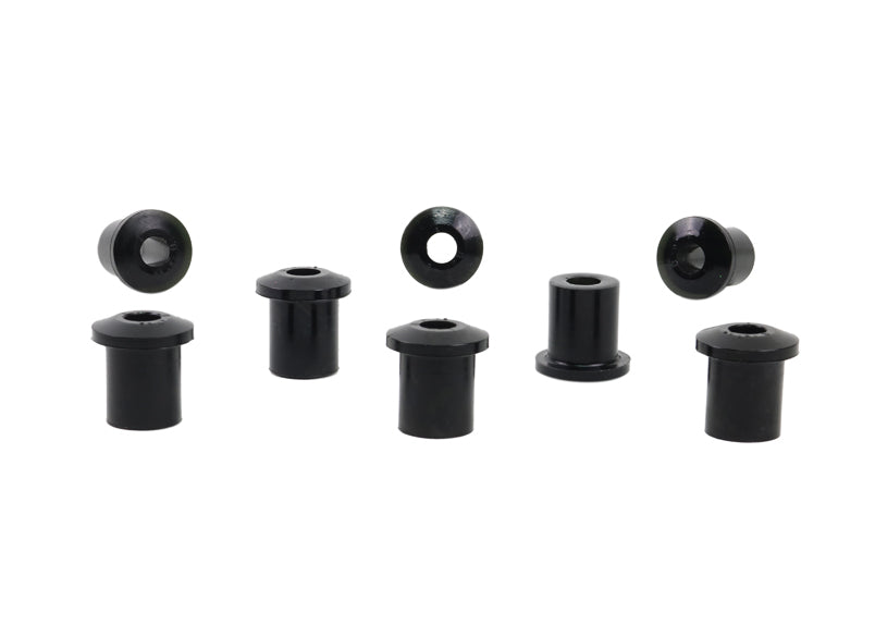 Spring - eye front and shackle bushing 8 Bushings Grease