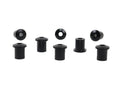 Spring - eye front and shackle bushing 8 Bushings Grease