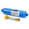 TASTEPURE KDF/CARBON WATER FILTER W/FLEX HOSE PROTECTOR