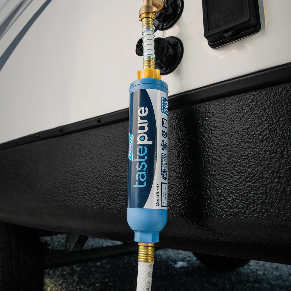 TASTEPURE WATER FILTER (KDF) W/FLEXIBLE HOSE PROTECTOR LLC