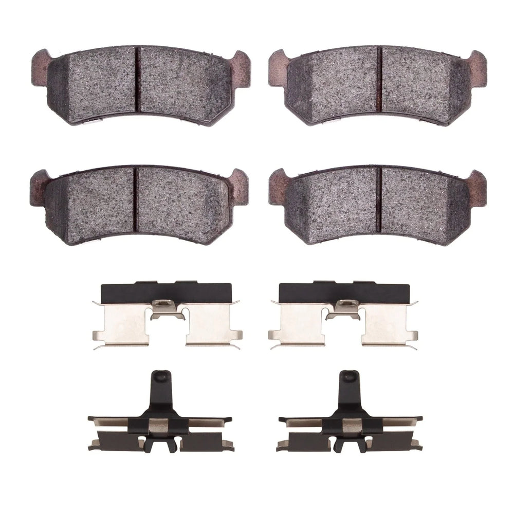 R1 04-07 Suzuki Forenza Rear Semi Met Brake Pads and Hardware Kit