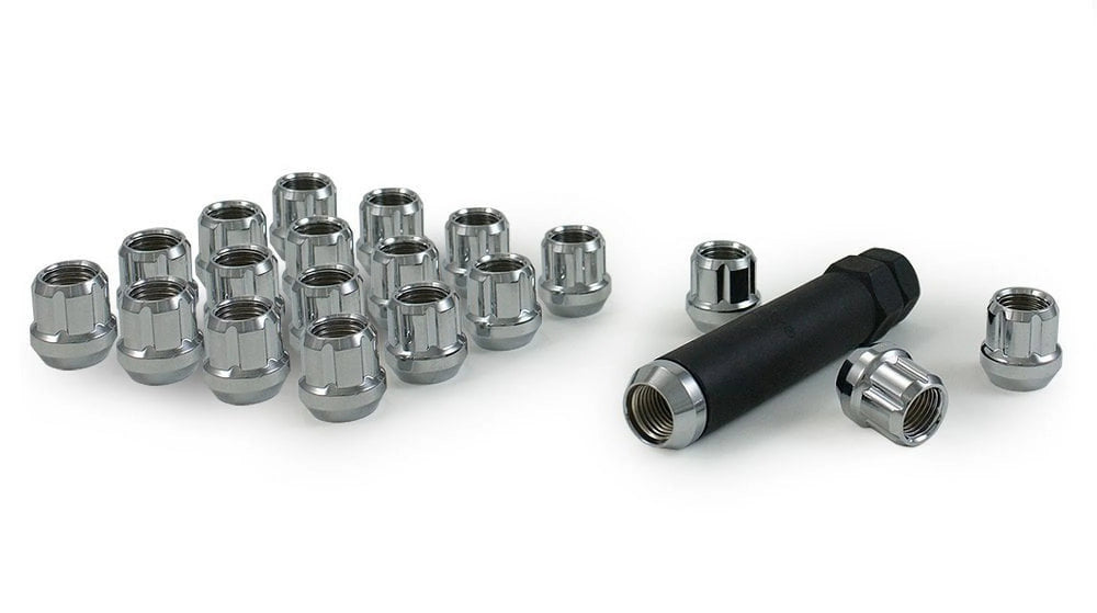 12mm x 1.5mm acorn open end small diameter 5 lug kit 20 pieces