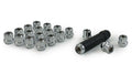 12mm x 1.5mm acorn open end small diameter 5 lug kit 20 pieces