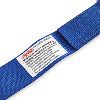 JUNKYARD DOG AXLE STRAP- BLUE