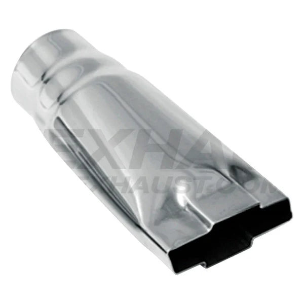 SINGLE BOWTIE SS EXHAUST TIP 3.00IN ID / 4.50IN OD