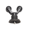 PADDLE HOLDER LEASH PLUG ADAPTER MOUNT WITH RUBBER BASE