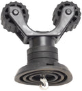 PADDLE HOLDER LEASH PLUG ADAPTER MOUNT WITH RUBBER BASE