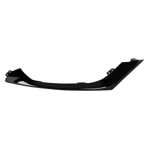 LH FRONT BUMPER MOLDING FOG LAMP TRIM; APPLIQUE; CODE MCH; BLACK CHRYSLER 200 1517