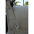 Chrome Antenna Kit for 1975-1995 Jeep CJ's & YJ Wrangler, Includes Bracket Crown Automotive