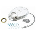 SB CHEVY TIMIMG CHAIN COVER SET BLA