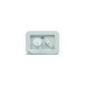 CITY/GRAVITY DISH BRASS CHECK VALVE POLAR WHITE