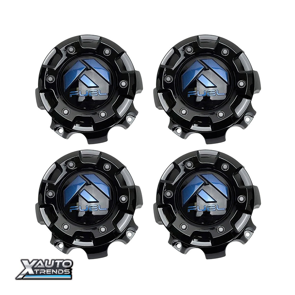 FUEL CAP BOLT ON (GBLK/BLUE) - 8X17