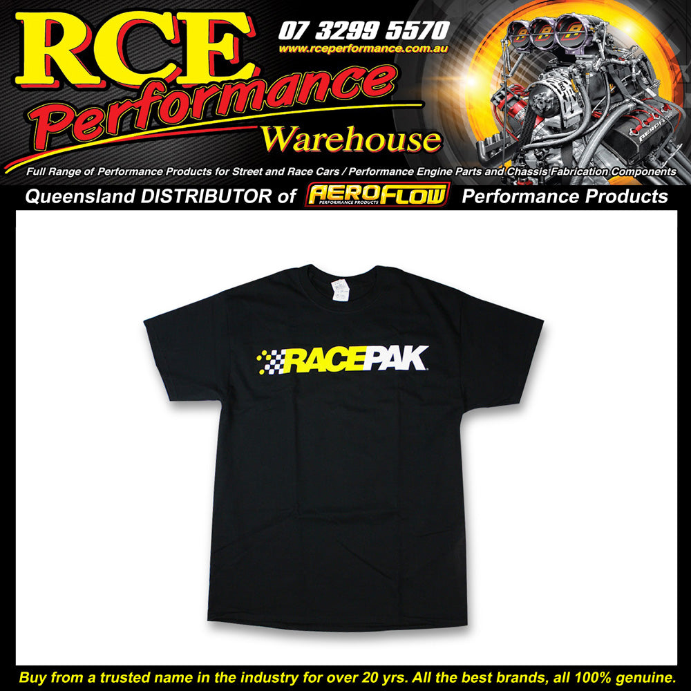T-SHIRT BLACK LOGO 2XL