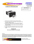 Daystar UTV/ATV Small Winch Roller Fairlead Isolator Black