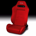 NRG Bucket Seat Extra Firm Half Moon Lumbar Support Red 1pc