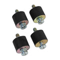 MSD Vibration Mounts, For MSD 6 Series Ignition Modules, 4-Pack Four Mounts And Hardware Included In The Kit MSD Ignition
