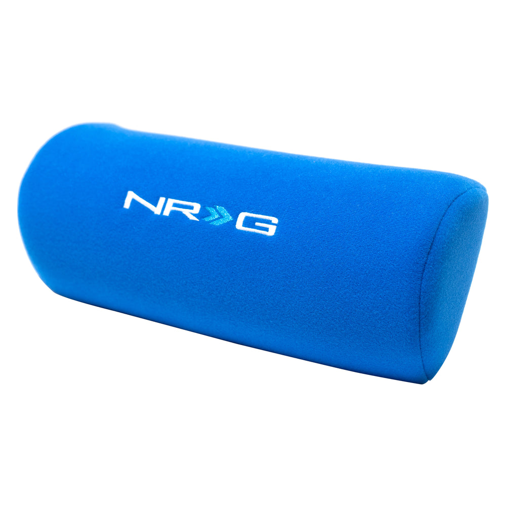 NRG Bucket Seat Extra Firm Half Moon Lumbar Support Blue 1pc
