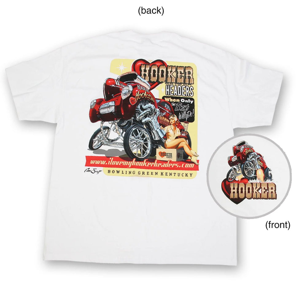 HOOKER WILLYS TSHIRT WHT