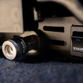 3/8IN NPT(M)AUTOMATIC COUPLERSTEEL/NICKEL PLATED W/BLACK SLEEVE & ETCHED VIAIR LOGO2PC