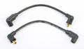 Moroso 82-99 Harley-Davidson FXR Spiral Core Wire Set - Black