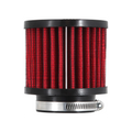K&N 1.75 inch Vent 3 inch D 2.5 inch H Air Filter - Rubber Top