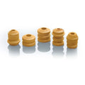 Vibrant 4 Ply Reinforced Silicone Transition Connector - 2.5in I.D. x 2.75in I.D. x 3in long (BLUE)