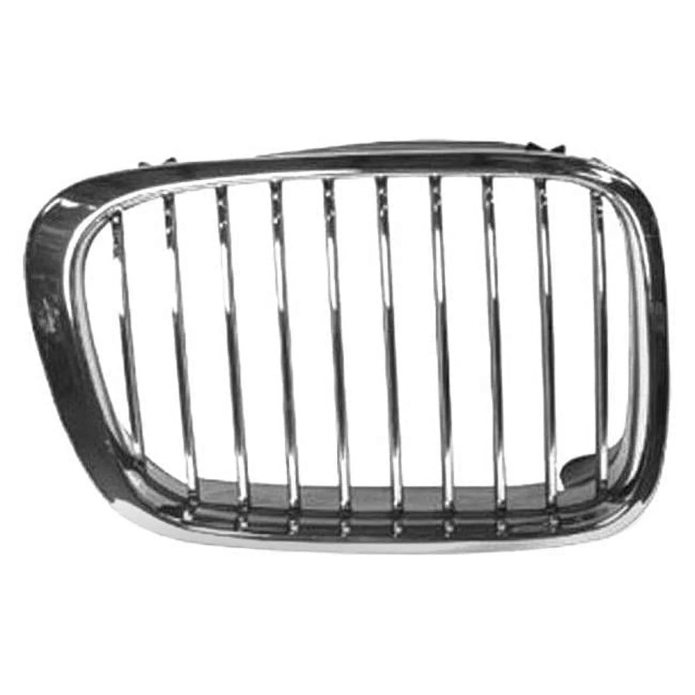 RH GRILLE CHR/BLK BMW 3 SERIES (E46) SDN/WAG 9901