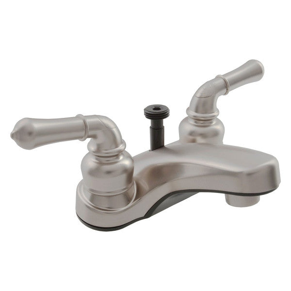 CLASSICAL RV LAVATORY FAUCET W/ DIVERTER BRUSHED SATIN NICKEL
