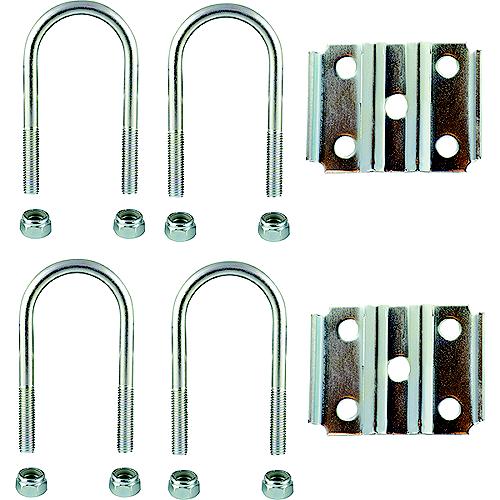 AXLE TIE PLATE KIT 1-3/4 ROUND TUBE