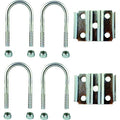 AXLE TIE PLATE KIT 1-3/4 ROUND TUBE