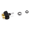 SWITCH TOGGLE (ON)-OFF-(ON) DPDT