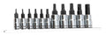 PERFORMANCE TOOL 11PC XTRAX SAE HEX BIT SET