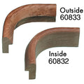 INSIDE CORNER RAIL MOLDING 5/8INH X 13/16INW WITH 3/4IN GAP