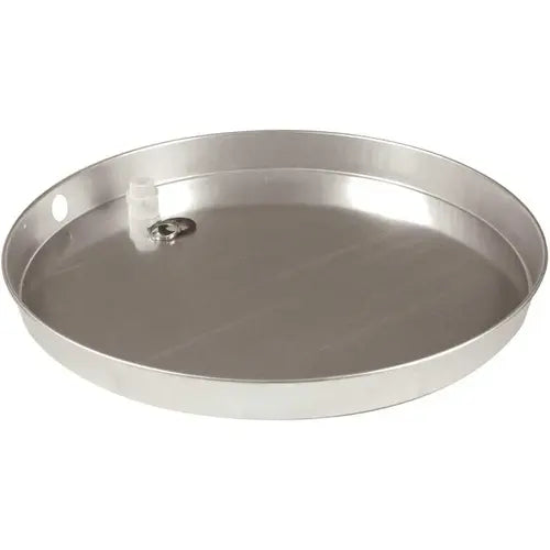 WH DRAIN PAN - 24' ID ALUM SHORT W/