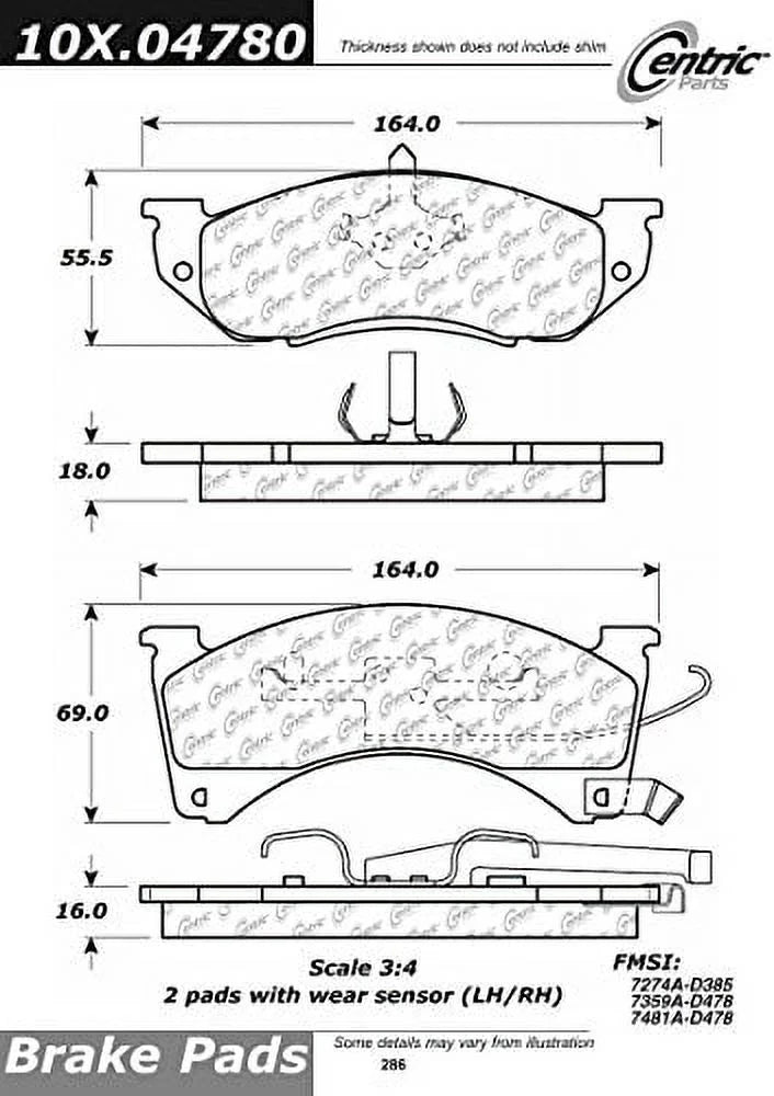 C-TEK Semi-Metallic Brake