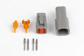 Haltech Matching Set of Deutsch DTM-4 Connectors 7.5 Amp Plug & Pins